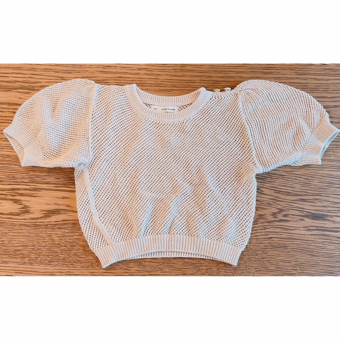 SOOR PLOOM(ソーアプルーム)のsoor ploom 2/3y キッズ/ベビー/マタニティのキッズ服女の子用(90cm~)(ニット)の商品写真