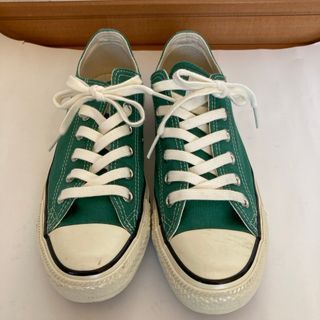 オールスター(ALL STAR（CONVERSE）)のコンバース　オールスター  グリーン　緑　23.5cm 美品　(スニーカー)