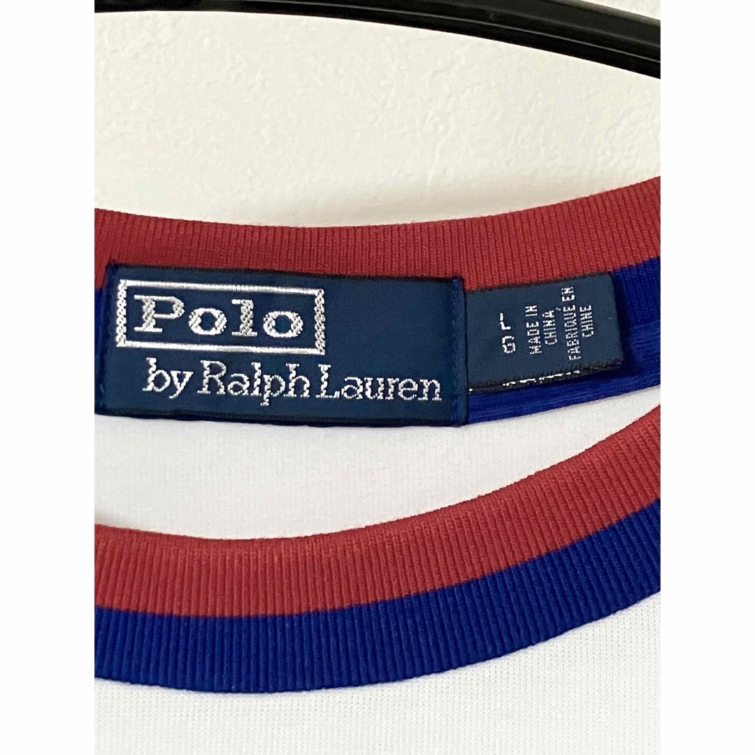 POLO RALPH LAUREN(ポロラルフローレン)のPOLO RALPH LAUREN スウェット HI TECH BEAR 白 L メンズのトップス(スウェット)の商品写真