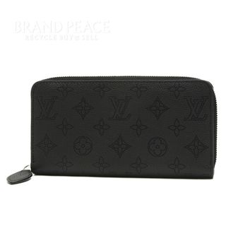 ルイヴィトン(LOUIS VUITTON)のルイ･ヴィトン マヒナ ジッピーウォレット ラウンドファスナー長財布 ノワール(財布)