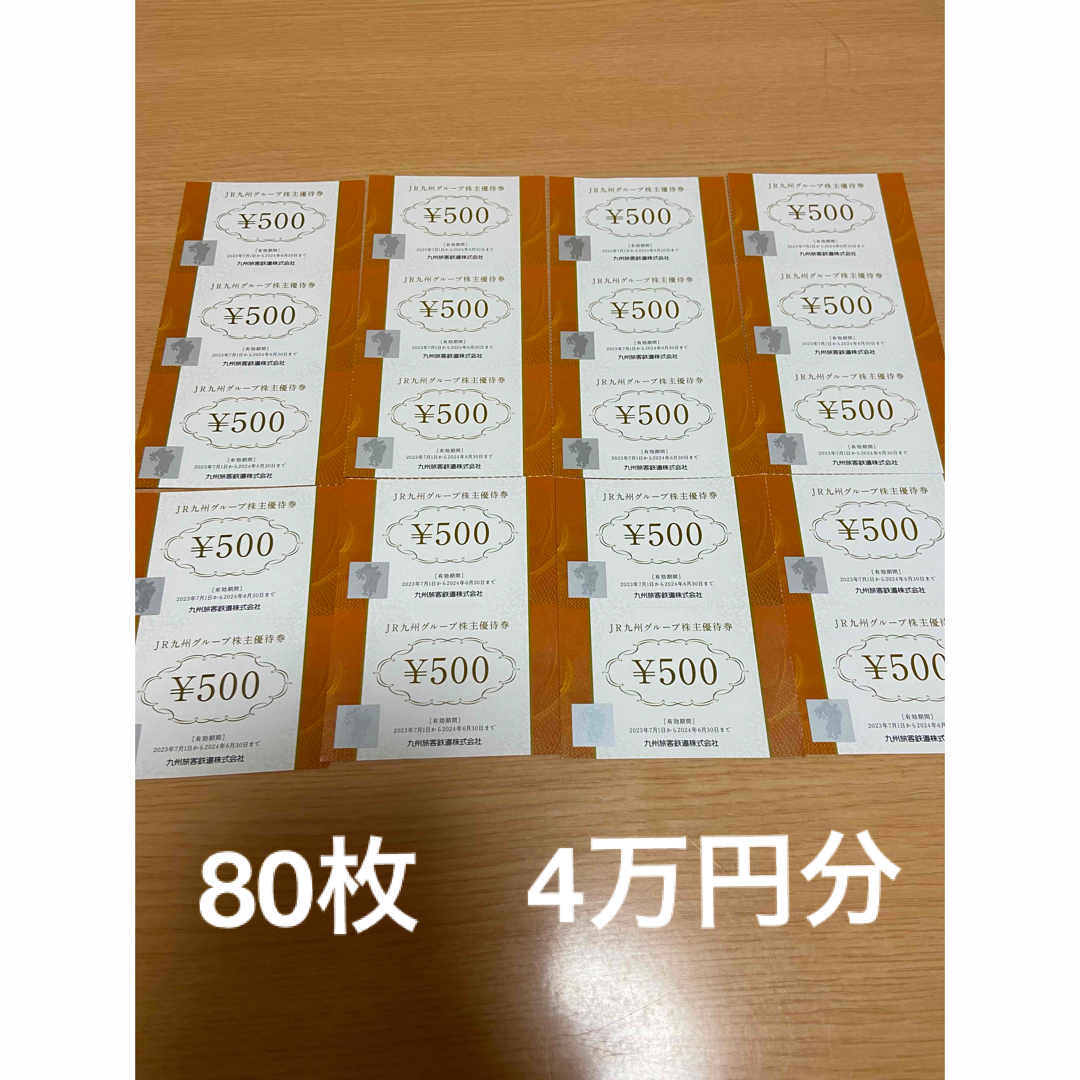 JR九州 株主優待 グループ株主優待券 40000円分の通販 by ryutomodai's
