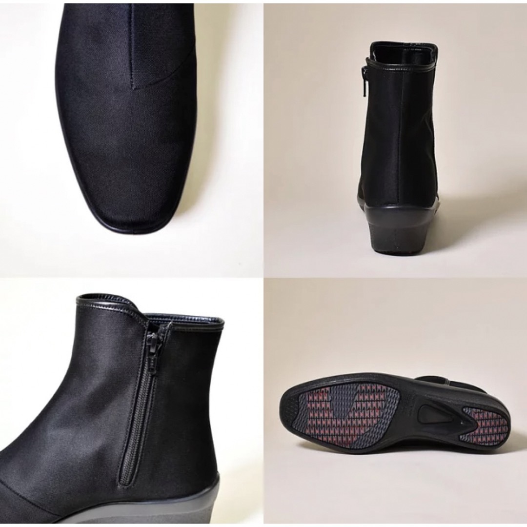 TOP DRY（ASAHI SHOES）(トップドライ)のアサヒ トップドライ TDY3929 ブラック 25.0cm レディースの靴/シューズ(レインブーツ/長靴)の商品写真