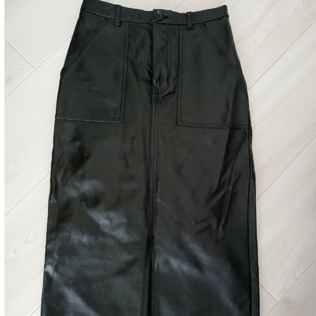 GRL(グレイル)のレザースカート レディースのスカート(ひざ丈スカート)の商品写真