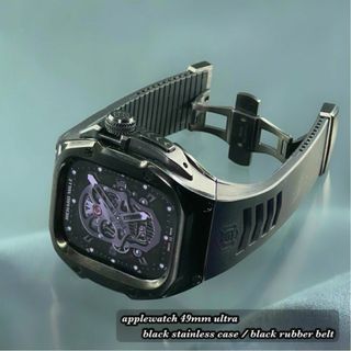 再入荷　アップルウォッチ　49mm ウルトラ　ステンレスケース(その他)