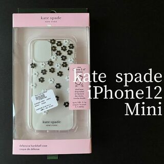 【新品未使用】ケイト・スペード★スマホケース★iPhone 12 Mini(iPhoneケース)