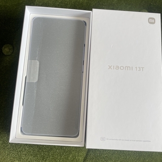 シャオミ(Xiaomi)のXiaomi 13T XIG04 アルパインブルー(スマートフォン本体)