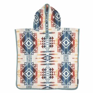 ペンドルトン PENDLETON ポンチョ
 PILOT ROCK IVORY CHILD JACQUARD HOODED TOWEL マルチカラー