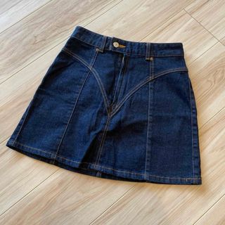 スライ(SLY)のSLY JEANS デニムミニスカート　1サイズ(ミニスカート)