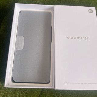 シャオミ(Xiaomi)のXiaomi 13T XIG04 ブラック(スマートフォン本体)