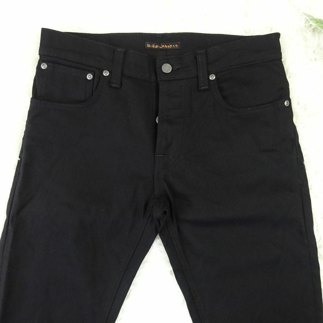 Nudie Jeans(ヌーディジーンズ)のヌーディージーンズ　Grim Tim　DRY EVER BLACK　W32 メンズのパンツ(デニム/ジーンズ)の商品写真
