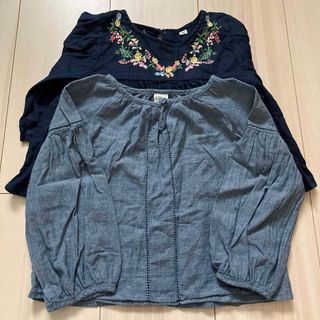 ベビーギャップ(babyGAP)のトップス2枚セット　まとめ売り　90(Tシャツ/カットソー)