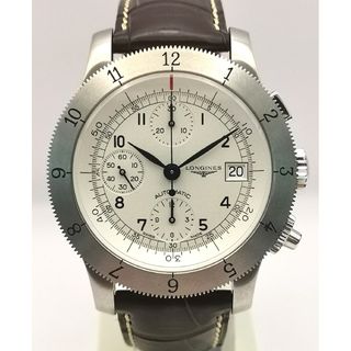 ロンジン(LONGINES)の極美品 LONGINES L2.741.4 ヘリテージ ウィームス クロノグラフ(腕時計(アナログ))