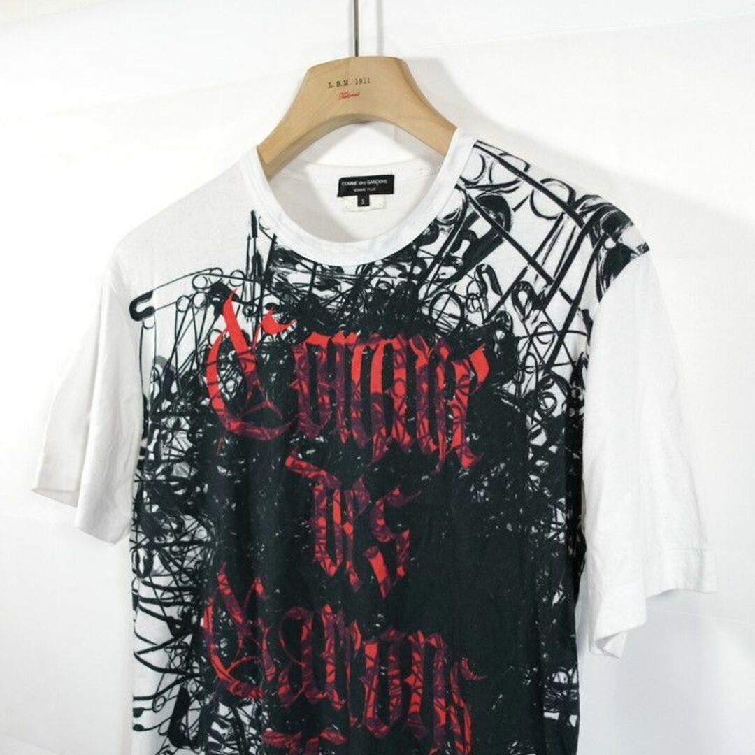 COMME des GARCONS HOMME PLUS(コムデギャルソンオムプリュス)の【良品】コムデギャルソンオムプリュス　アートコラボＴシャツ　MIKITYPE メンズのトップス(Tシャツ/カットソー(半袖/袖なし))の商品写真