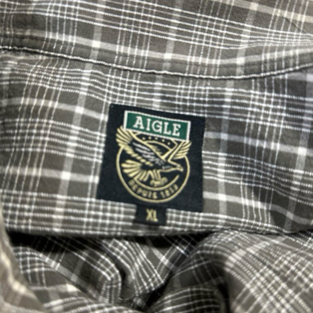 AIGLE(エーグル)の美品　AIGLE シャツ　XL メンズのトップス(シャツ)の商品写真