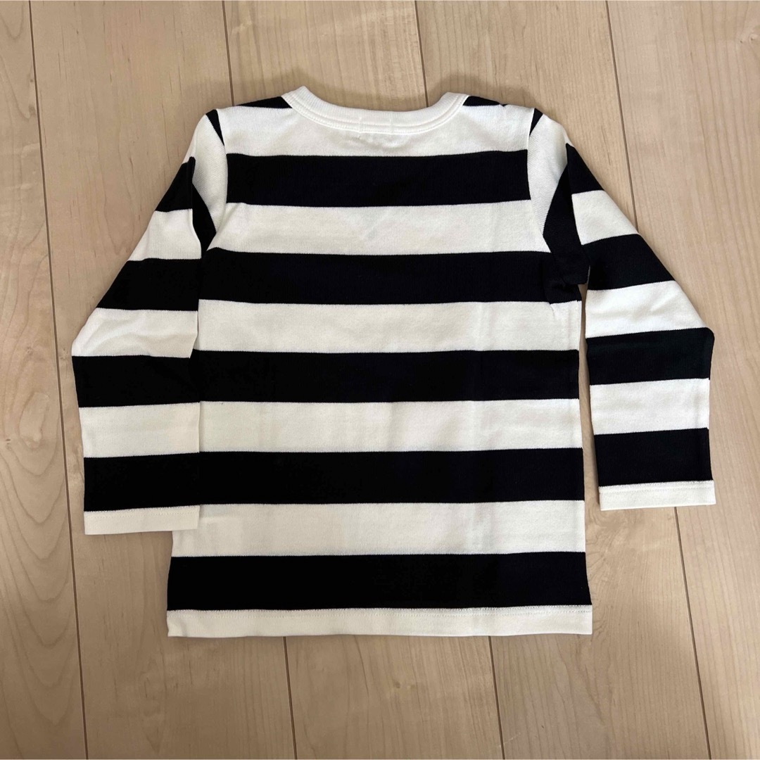 mikihouse(ミキハウス)のMIKIHOUSEボーダーTシャツ キッズ/ベビー/マタニティのキッズ服男の子用(90cm~)(Tシャツ/カットソー)の商品写真