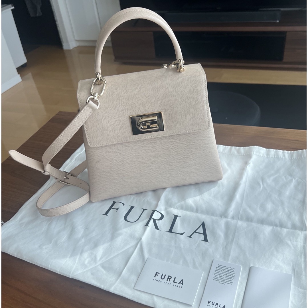 FURLA - 【定価8万円】FURLA 1927 S TOP HANDLE【美品】