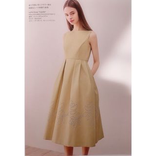 フォクシー(FOXEY)のFoxey♡ 44174 DRESS "CAMILLE" モーニングミスト 38(ひざ丈ワンピース)