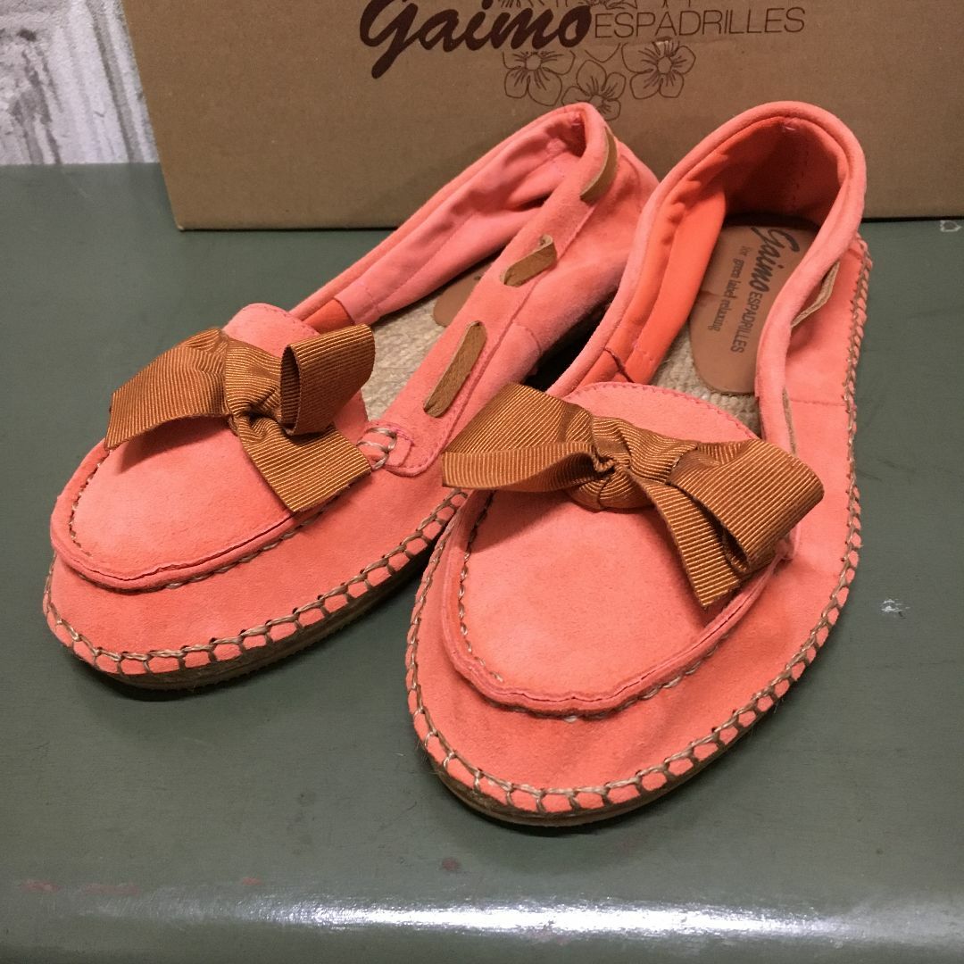 gaimo(ガイモ)のスペイン製　gaimo　ガイモ　シューズ　USED レディースの靴/シューズ(スリッポン/モカシン)の商品写真