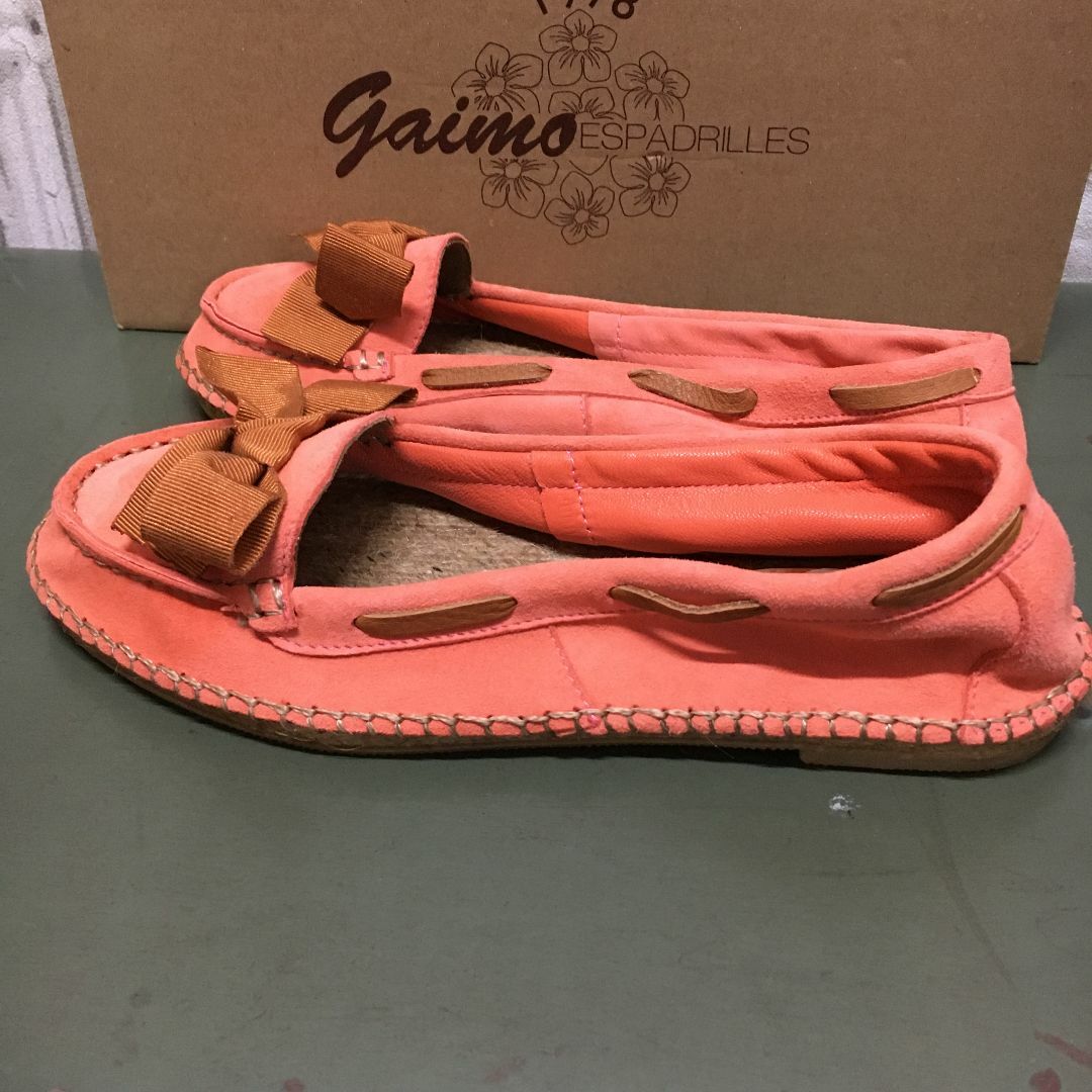 gaimo(ガイモ)のスペイン製　gaimo　ガイモ　シューズ　USED レディースの靴/シューズ(スリッポン/モカシン)の商品写真