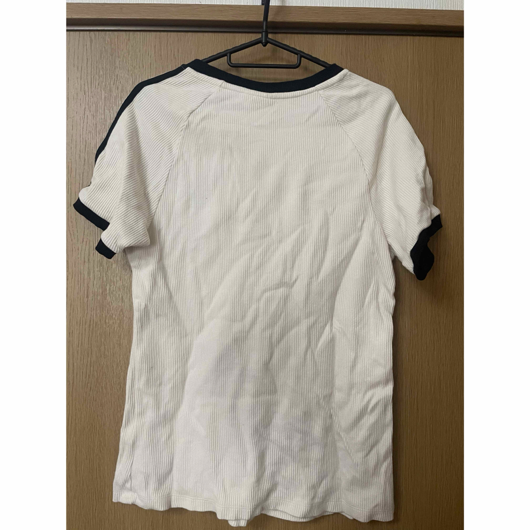 adidas(アディダス)のadidas ワッフルスリムTシャツ レディースのトップス(Tシャツ(半袖/袖なし))の商品写真