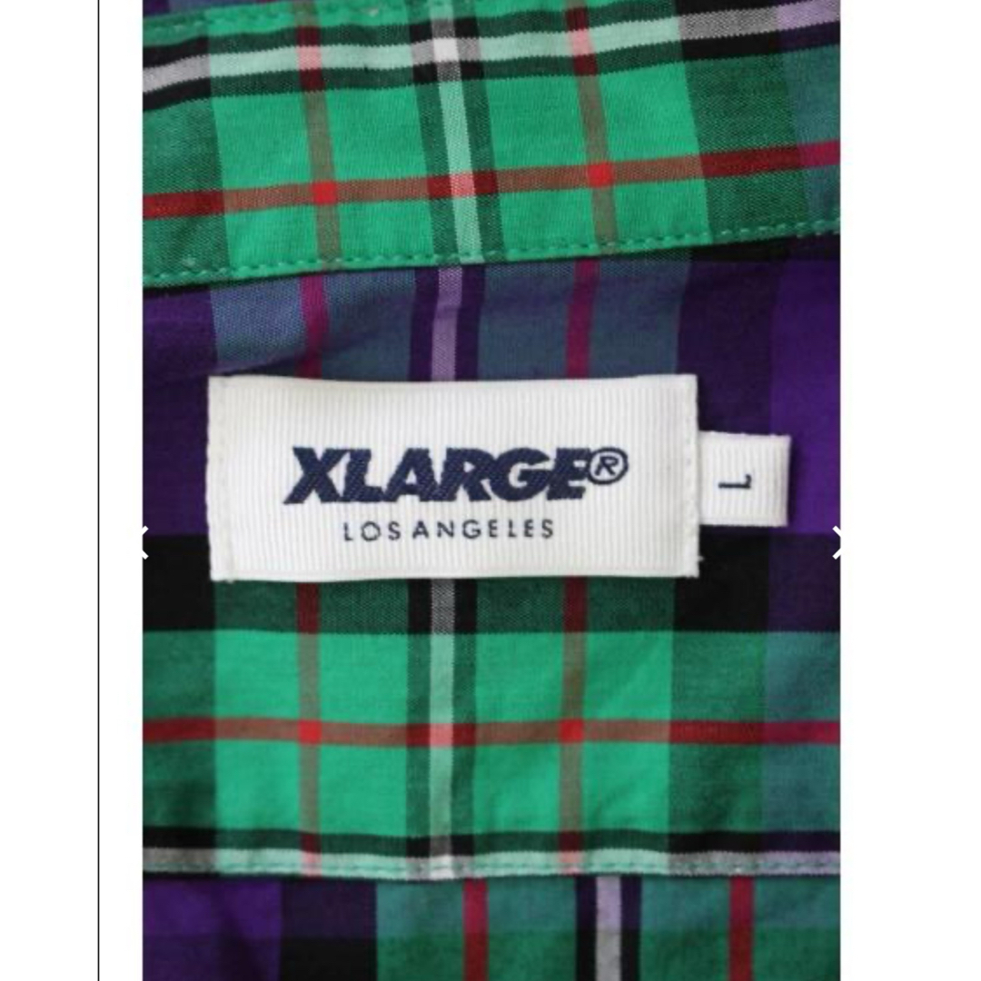 XLARGE(エクストララージ)のXLARGE チェックシャツ メンズのトップス(シャツ)の商品写真
