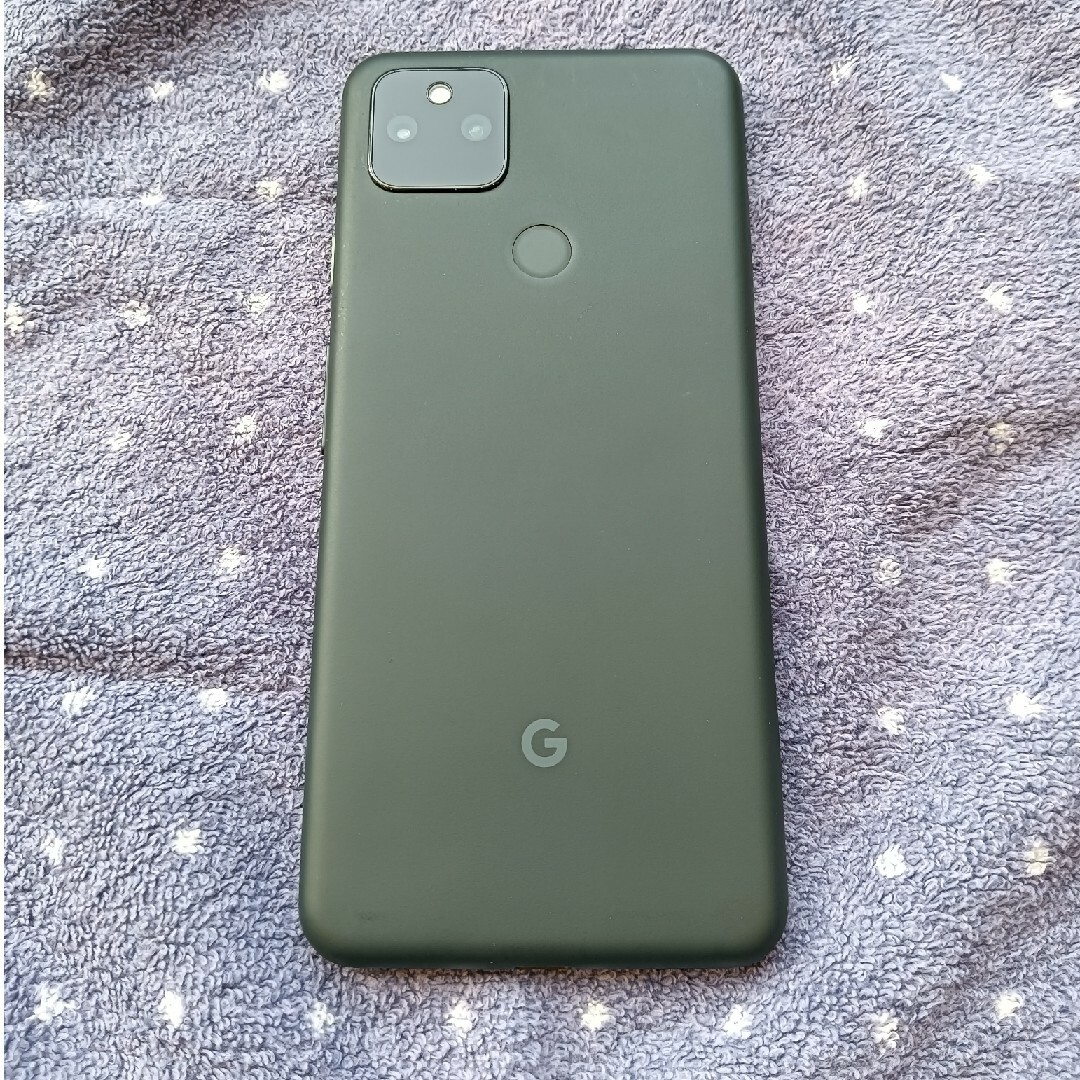 Google Pixel(グーグルピクセル)の値下げしました！Google Pixel 5a 5G 128GB SIMフリー スマホ/家電/カメラのスマートフォン/携帯電話(スマートフォン本体)の商品写真