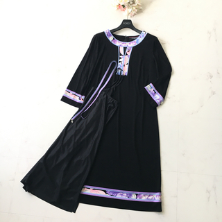 ANDMARY ベルチェックドレス ブラックの通販 by shop｜ラクマ