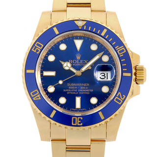 ロレックス(ROLEX)のロレックス サブマリーナ デイト 116618LB ブルー ランダム番 メンズ 中古 腕時計(腕時計(アナログ))