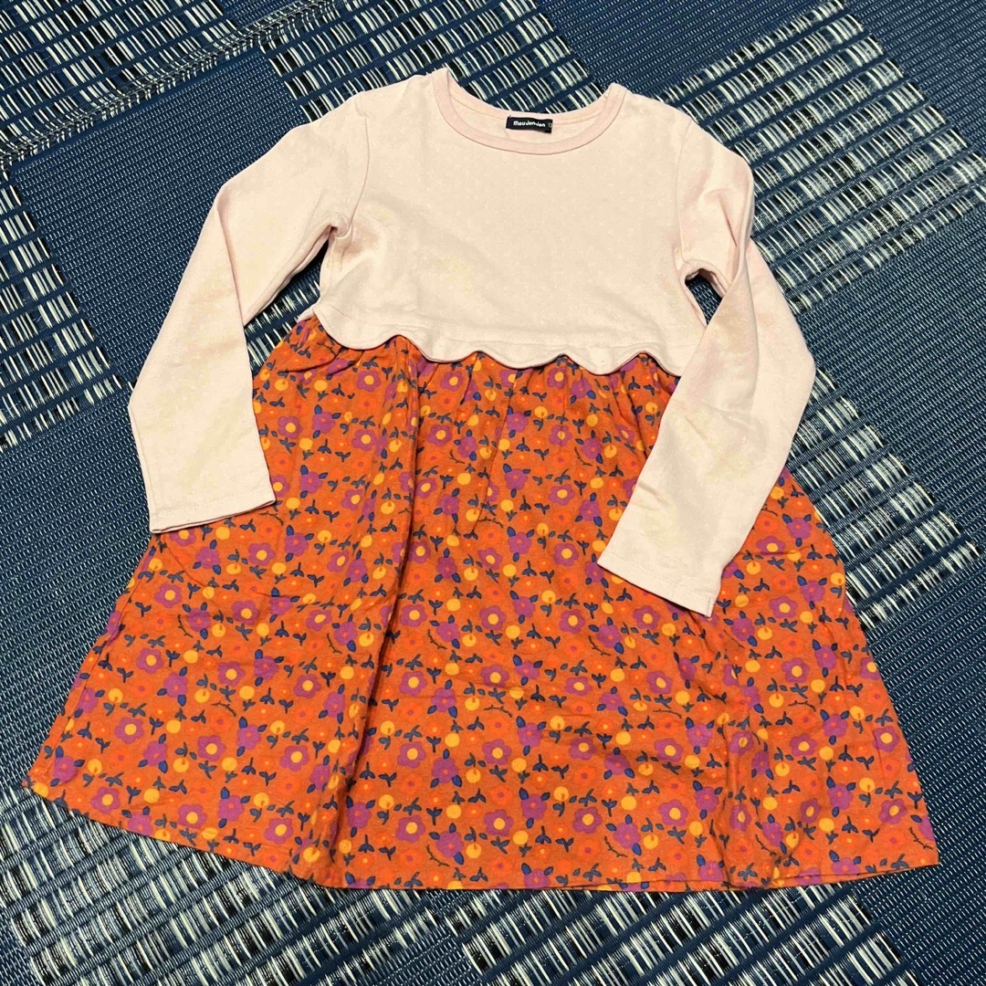 GLOBAL WORK(グローバルワーク)の【moujonjon】130 ワンピース キッズ/ベビー/マタニティのキッズ服女の子用(90cm~)(ワンピース)の商品写真