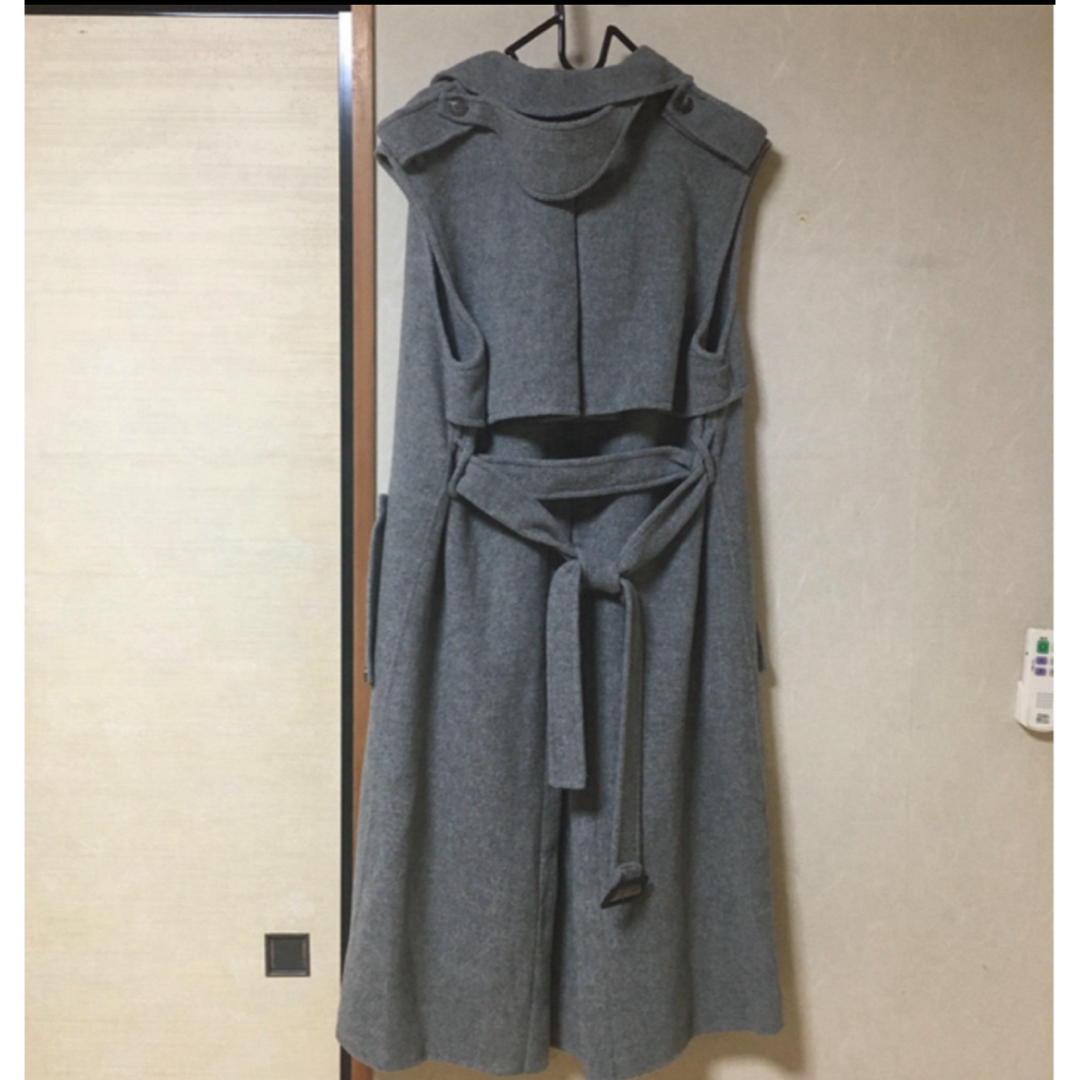 ZARA(ザラ)の♡本日限定お値下♡セレクトショップ購入♡ デザイン　コート　フリー♡ レディースのトップス(ベスト/ジレ)の商品写真