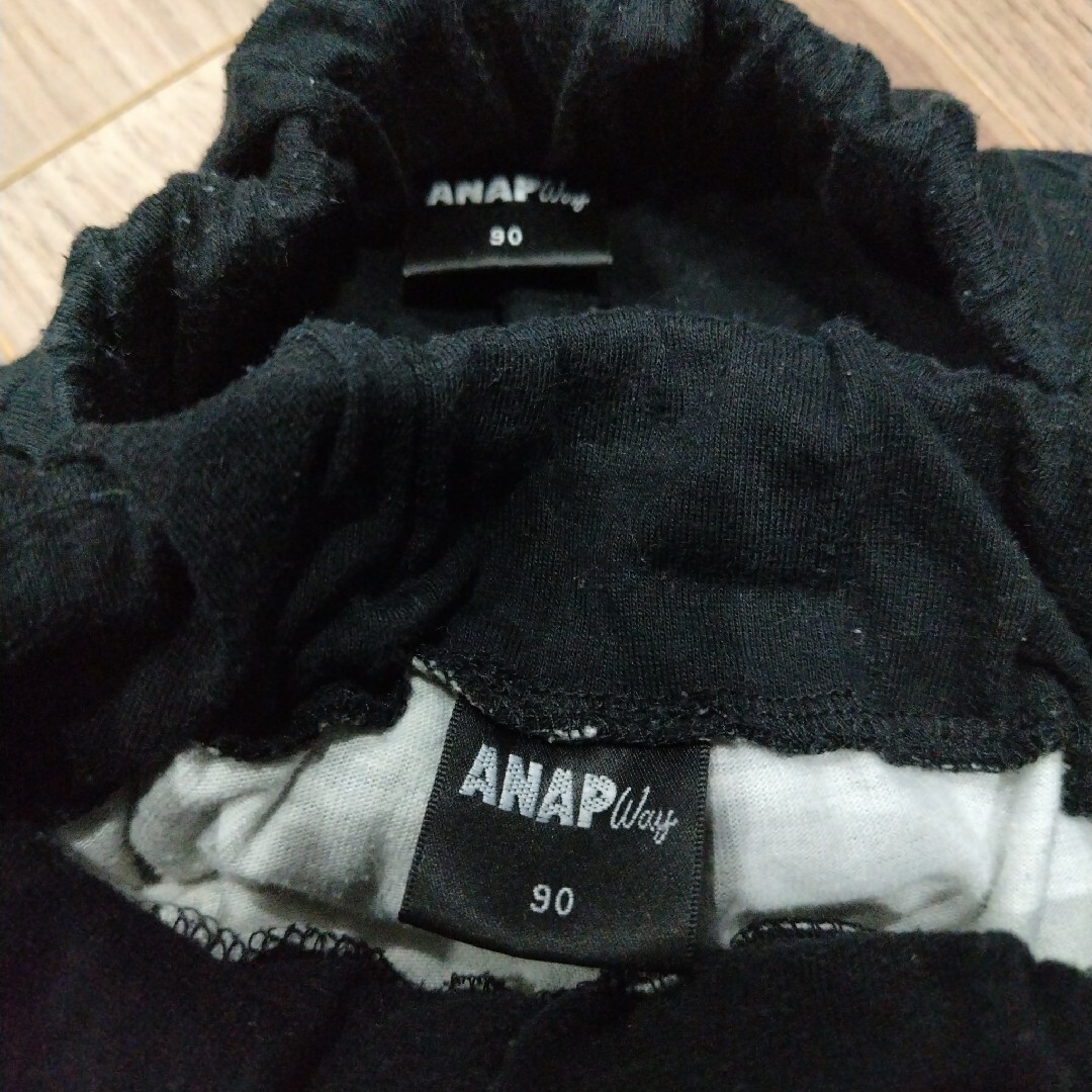 ANAP(アナップ)の双子　ズボン　ANAP　サルエルパンツ　ハーフパンツ　ショートパンツ キッズ/ベビー/マタニティのキッズ服男の子用(90cm~)(パンツ/スパッツ)の商品写真