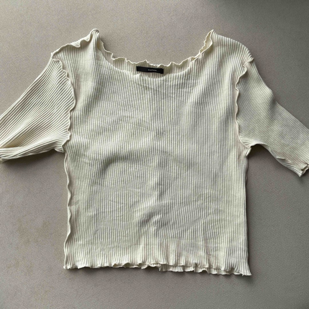 Kastane(カスタネ)のTシャツ　Kastane レディースのトップス(Tシャツ(半袖/袖なし))の商品写真