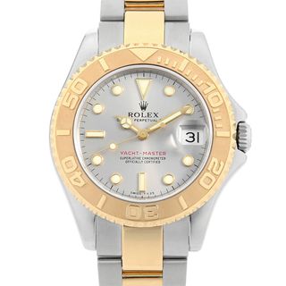 ロレックス(ROLEX)のロレックス ヨットマスター 68623 グレー U番 ボーイズ(ユニセックス) 中古 腕時計(腕時計(アナログ))