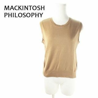 マッキントッシュフィロソフィー(MACKINTOSH PHILOSOPHY)のマッキントッシュフィロソフィー ベスト 38 茶 210301MN20A(ベスト/ジレ)