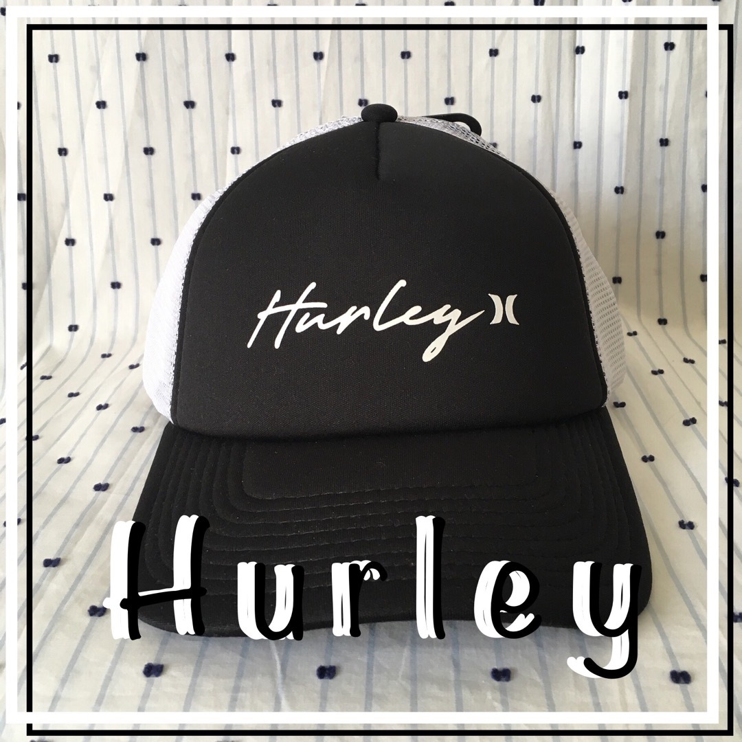 Hurley(ハーレー)のＨＵＲＬＥＹハーレーUS限定ロゴアイコントラッカーキャップ帽子1点物 メンズの帽子(キャップ)の商品写真
