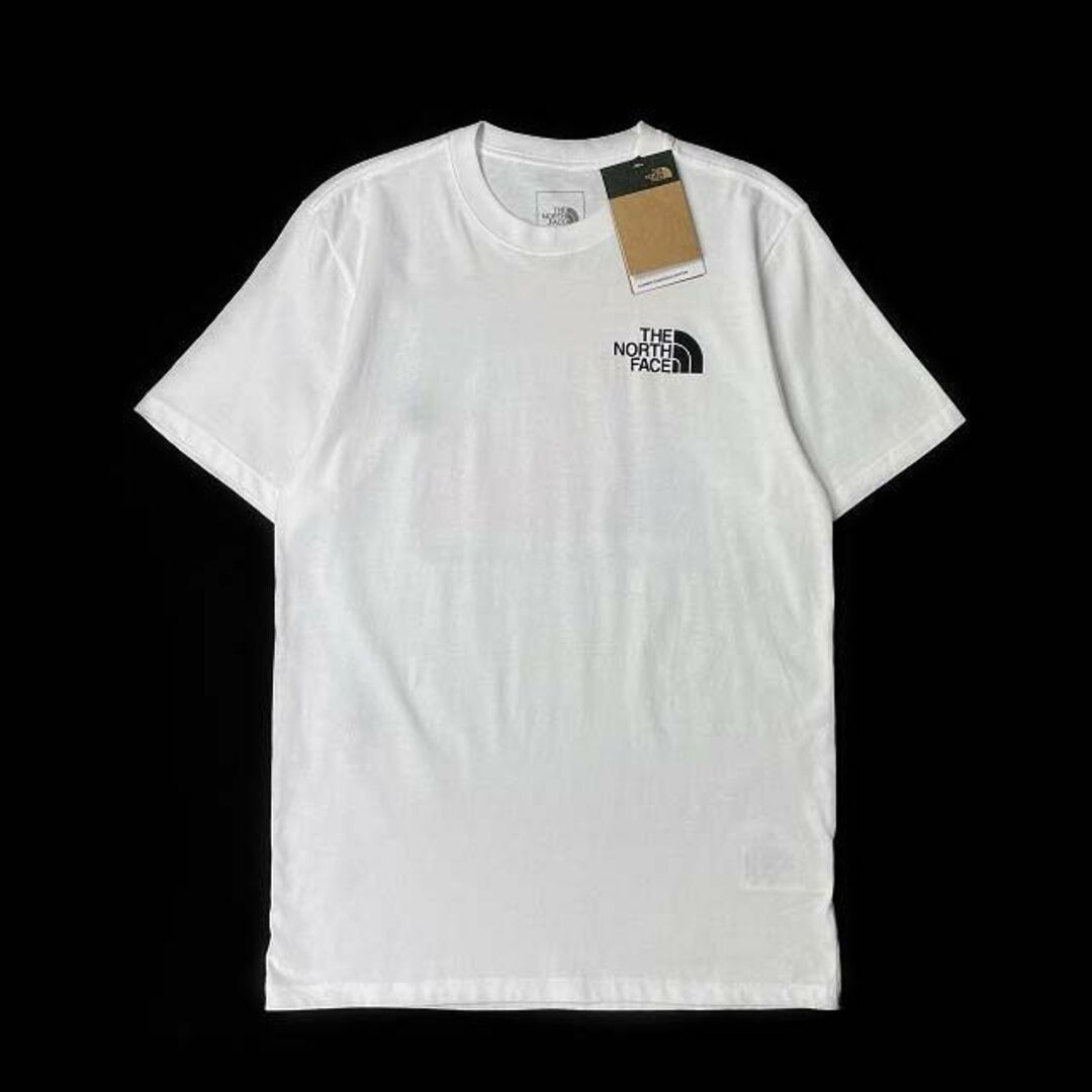 THE NORTH FACE(ザノースフェイス)のノースフェイス 半袖 Tシャツ US限定 レインボー(M)白 180902 メンズのトップス(Tシャツ/カットソー(半袖/袖なし))の商品写真