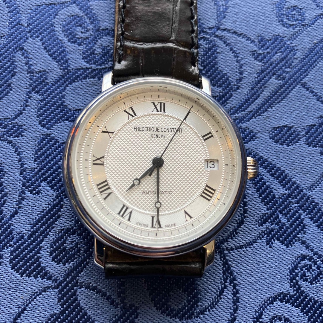 FREDERIQUE CONSTANT(フレデリックコンスタント)のスイス製FREDERIQUE CONSTANT 自動巻きデイト良品 メンズの時計(腕時計(アナログ))の商品写真