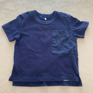 コムサイズム(COMME CA ISM)のCOMME CA ISM Tシャツ80cm ネイビー(Tシャツ/カットソー)