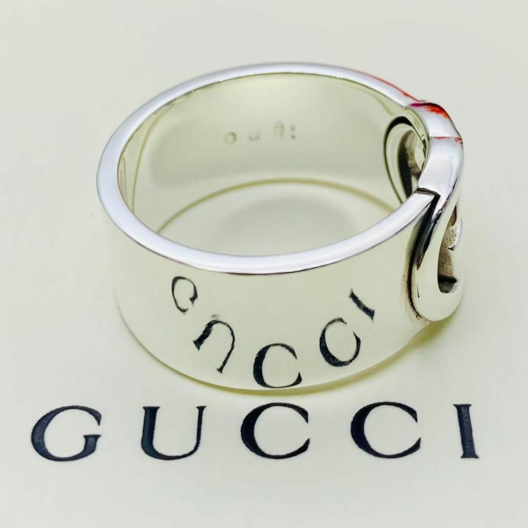 Gucci(グッチ)のC150 極美品 グッチ インターロッキングG 刻印 23 リング 指輪 21号 レディースのアクセサリー(リング(指輪))の商品写真