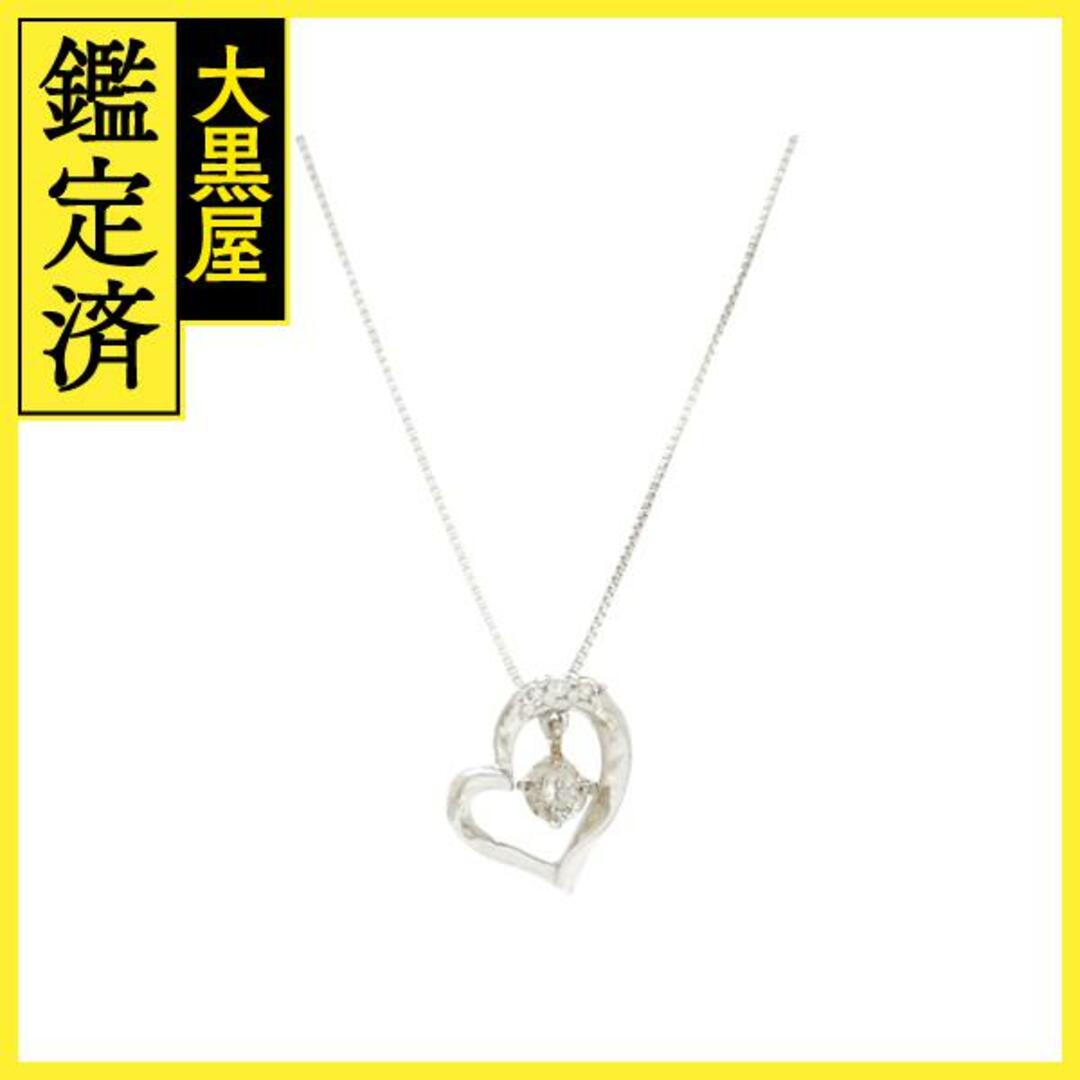 JEWELRY　ジュエリー　ダイヤモンド　ネックレス　ハート　WG【200】