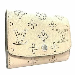 ルイヴィトン(LOUIS VUITTON)の✨美品✨　ルイヴィトン　折財布　ポルトフォイユイリスコンパクト　マヒナ　r15(財布)