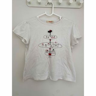 ファミリア(familiar)のf dash Tシャツ　120cm(Tシャツ/カットソー)