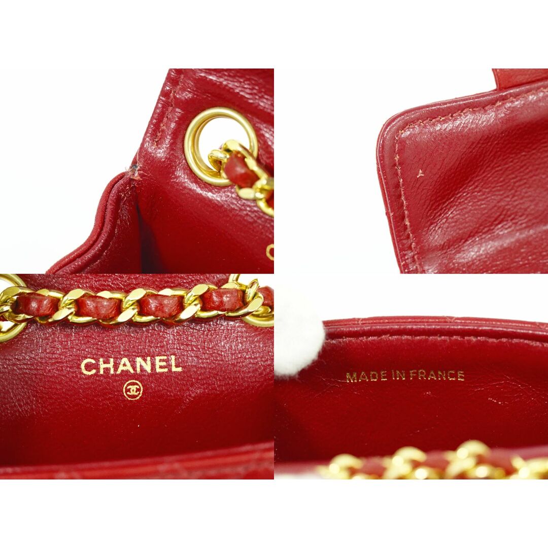 CHANEL - 本物 シャネル CHANEL ミニミニ マトラッセ チェーン CHANEL - 本物 シャネル CHANEL ミニミニ マトラッセ チェーン