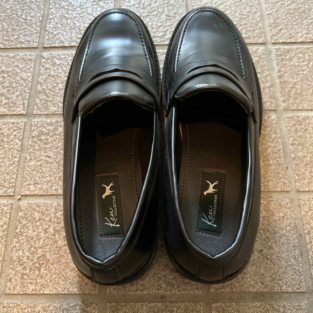 goaki様専用　紳士靴　黒　ローファー　28 cm メンズの靴/シューズ(ドレス/ビジネス)の商品写真
