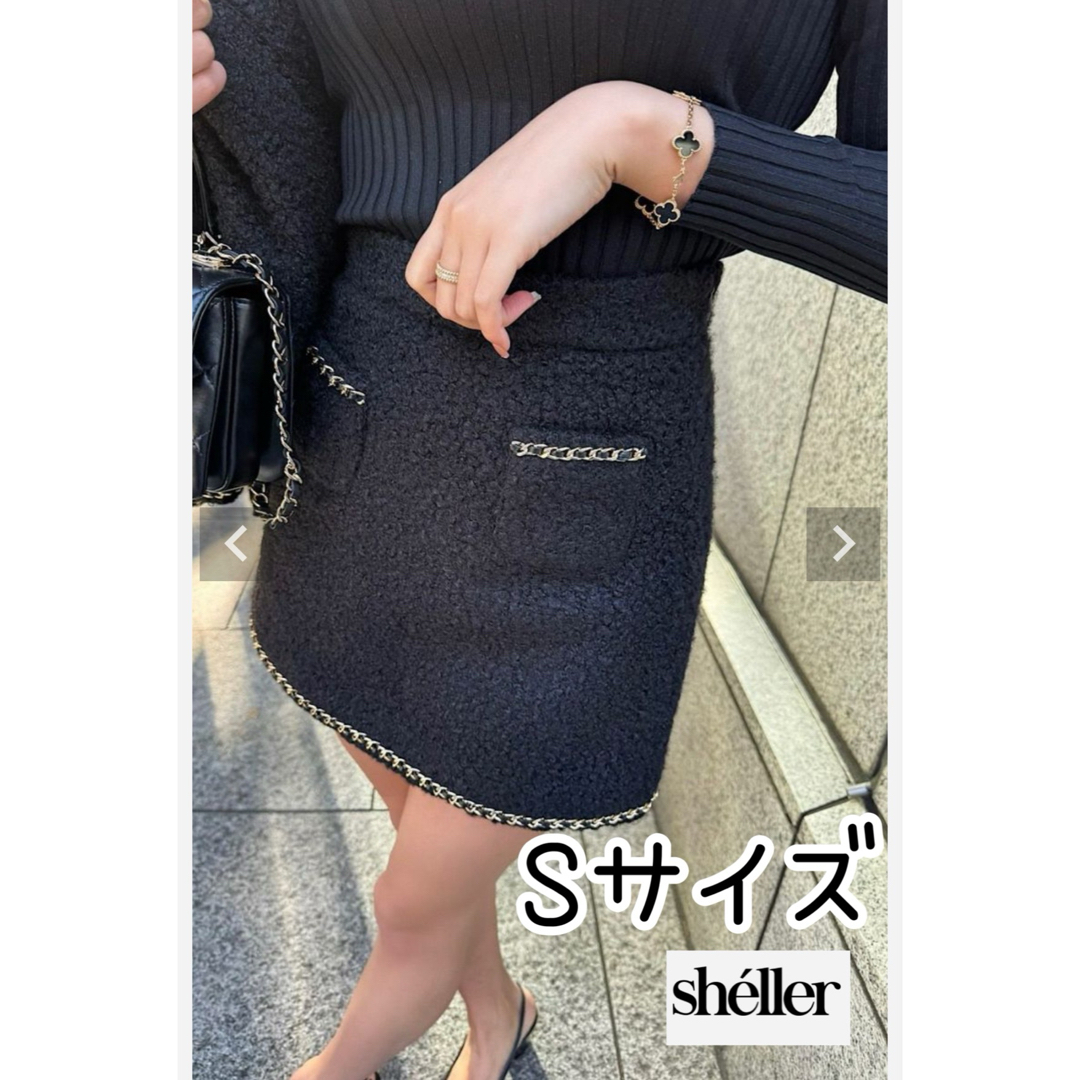 eimy istoire(エイミーイストワール)のシェリエ　sheller  スカート　ミニスカート　キュロット　ボトムス レディースのパンツ(キュロット)の商品写真