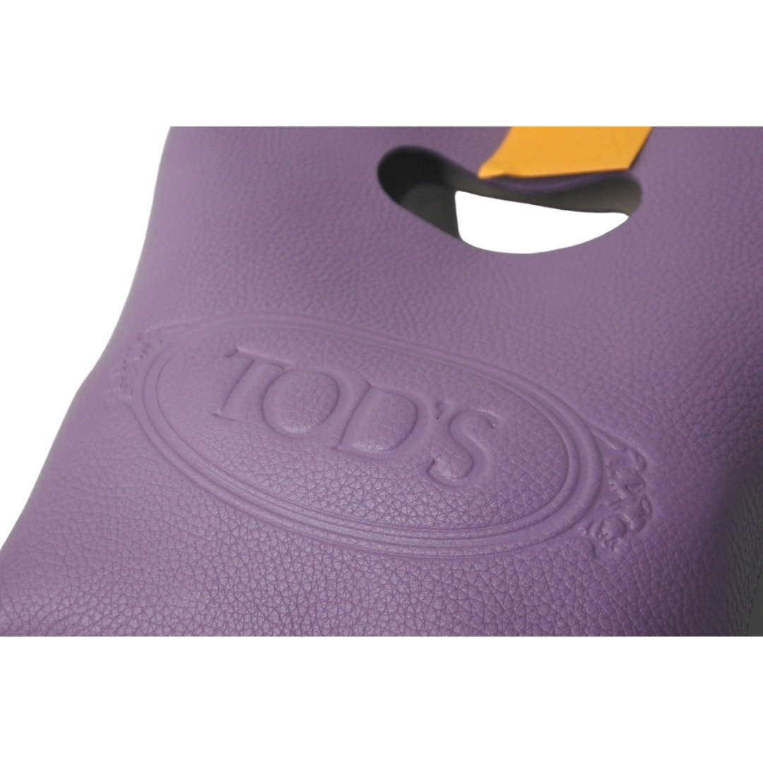 TOD'S(トッズ)の新品同様 TOD’S トッズ ハンドバッグ ショッピング トート ミニ Hender Schemeコラボ XBWHENO01L0QWQ9P7 パープル 中古 61072 レディースのバッグ(ハンドバッグ)の商品写真