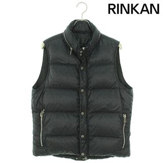 クロムハーツ(Chrome Hearts)のクロムハーツ  STIFF VEST/スティッフ CHプラス総柄クロスボールボタンナイロンダウンベスト メンズ L(ダウンベスト)