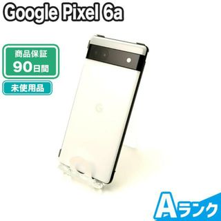 グーグルピクセル(Google Pixel)のSIMロック解除済み Google Pixel 6a 128GB Aランク 本体【ReYuuストア】 チョーク(スマートフォン本体)