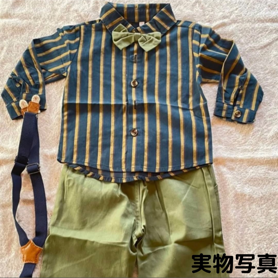 男の子 80 フォーマルスーツ 80 男の子 80サイズ 男の子 入園 キッズ/ベビー/マタニティのベビー服(~85cm)(セレモニードレス/スーツ)の商品写真