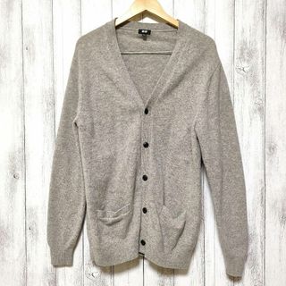 UNIQLO - UNIQLO ユニクロ (XL)　ラムVネックカーディガン　大きいサイズ